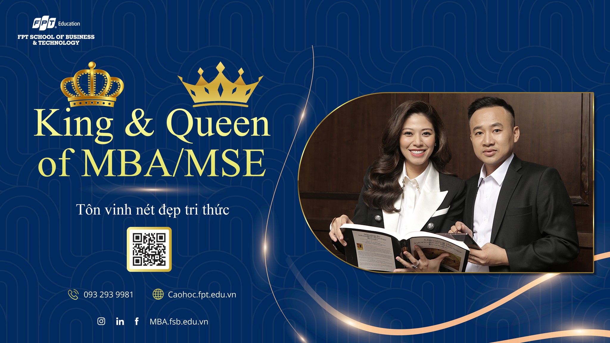 Sự kiện Cuộc thi King & Queen MBA MSE 2023 Học Thạc Sĩ Quản Trị