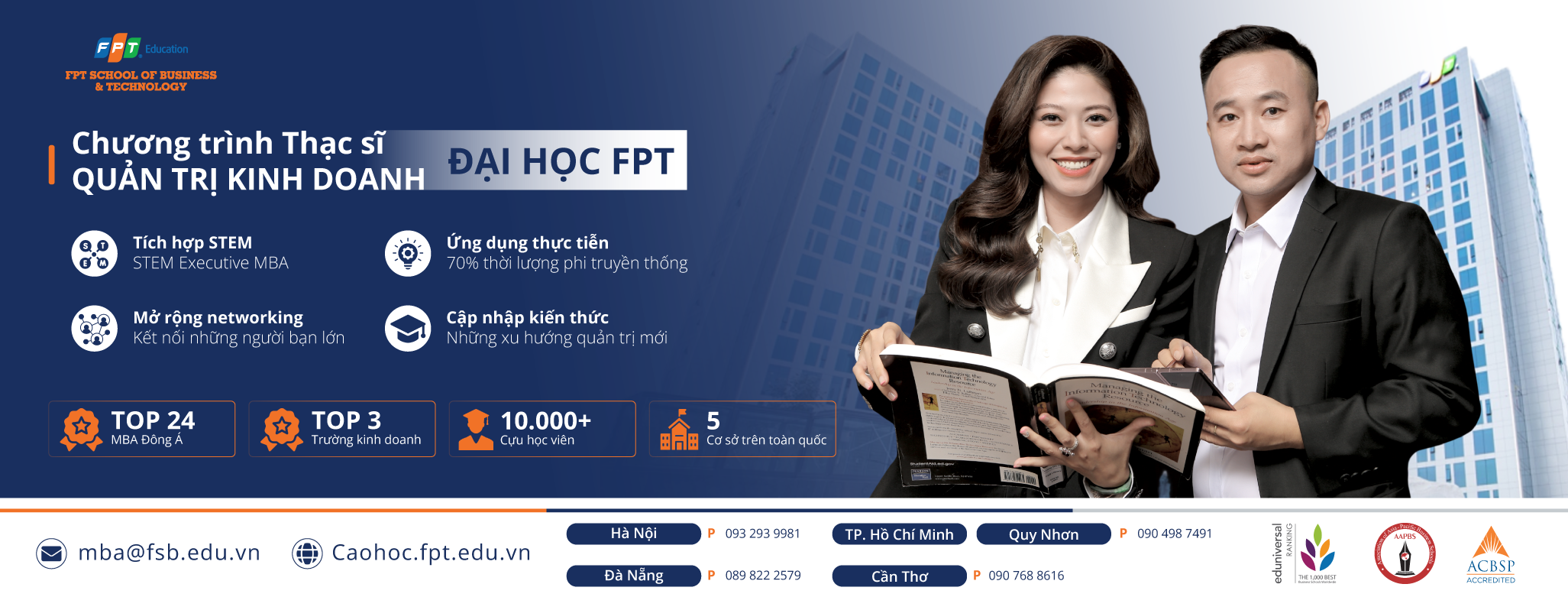 Thạc sĩ Quản trị Kinh doanh - Đại học FPT